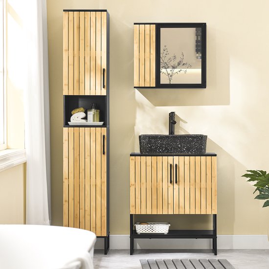 SoBuy Badkast BZR202-SCH