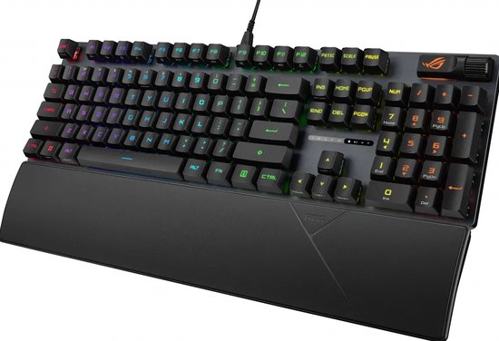 ASUS ROG STRIX SCOPE II RX/RXRD - Toetsenbord - XA12 - Bedraad - USB - Zwart - QWERTY