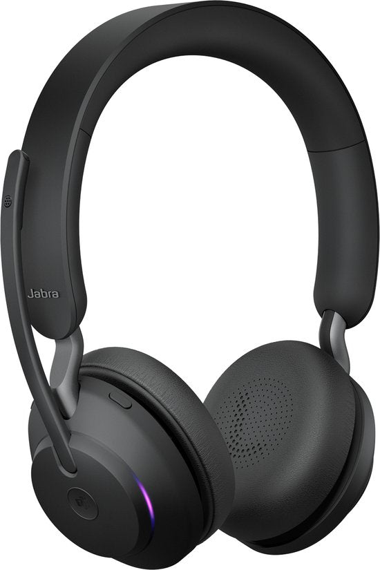 Jabra Evolve2 65 - MS Stereo Bluetooth Headset - USB-C - Microsoft Teams gecertificeerd - Zwart