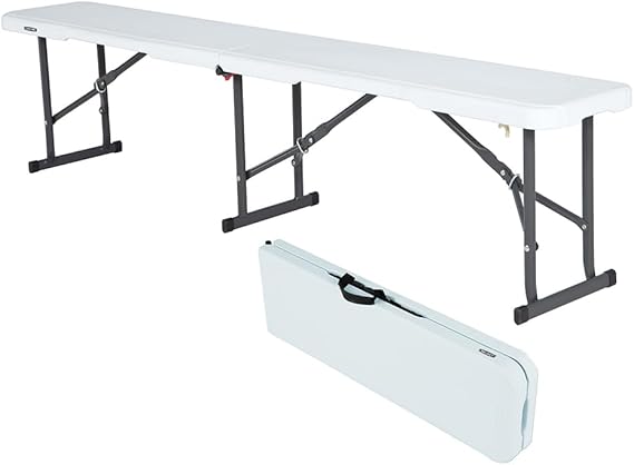 Lifetime 80305 Tuinbank - Inklapbaar - 6 ft / 1,83 m - Wit
