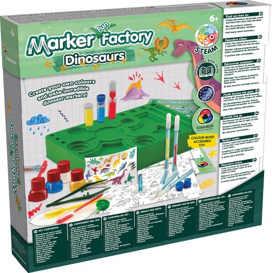 Science4you Marker Factory Dinosaurs