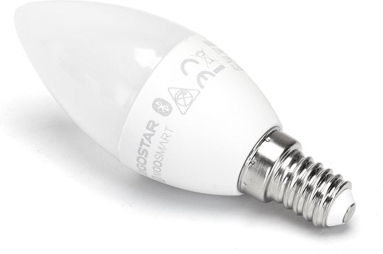 Aigostar - LED Lamp - Bluetooth Mesh - E14 - 6.5W - C37