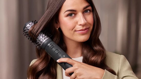 Philips 7000 series BHA715/00 haarstyler Krulborstel Warm Grijs, Roze 1000 W 1,8 m