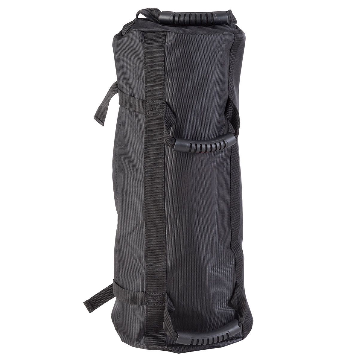 Coast Powerbag Trainingszandzak - verstelbaar gewicht - 6 handgrepen - zwart/geel