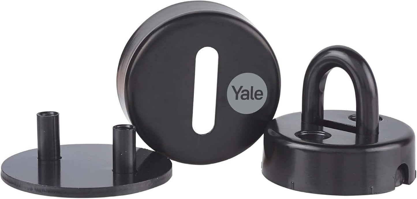 Yale Y730B60231 Ankerplaats Zwart Hoge Bescherming