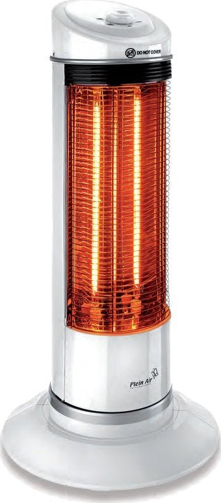 Plein Air Heater PAT-1200 - Keramische Kachel - 1200W -Roteerfunctie - 79 x 28 x 18,5 cm cm