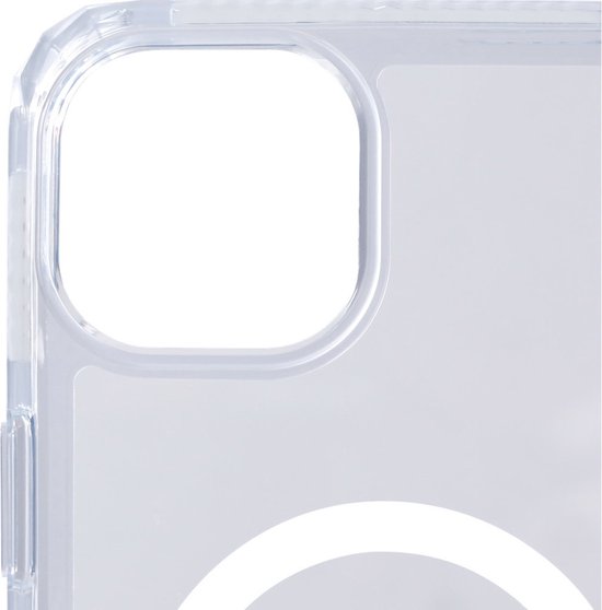 SoSkild Hoesje iPhone 15 Plus MagSafe - Defend Heavy Impact Case - Doorzichtig Magnetisch Magsafe Hoesje - Transparant