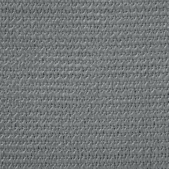 tectake® Rechthoekig Schaduwdoek Sunny - 2 x 4 m - Extra Stevig 185 g/m² HDPE Zonwering Doek - 50+ UV Bescherming - Weerbestendig en Scheurbestendig - Zonnescherm voor Tuin, Balkon, Terras - Zonnedoek inclusief Montagemateriaal - Grijs