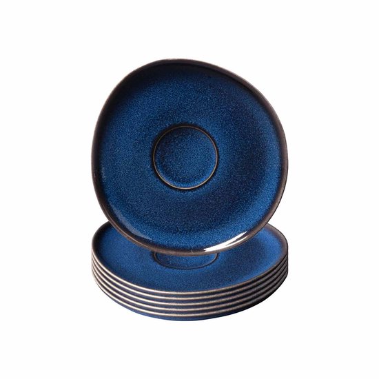 Koffie onderschotels Lave ø 15,2 cm Set van 6