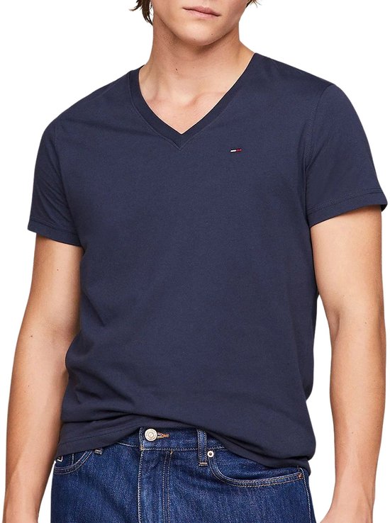 VNeck Tee Classic Fit MW0MW01768 - Blue Shirts