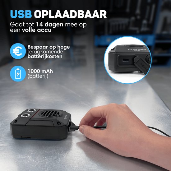 Vulpes Goods® Verjager Marterverjager PRO V3 – Ongedierteverjager - Steenmarter Verjager voor Outdoor Gebruik - 100% Waterdicht - Draadloos & Oplaadbaar