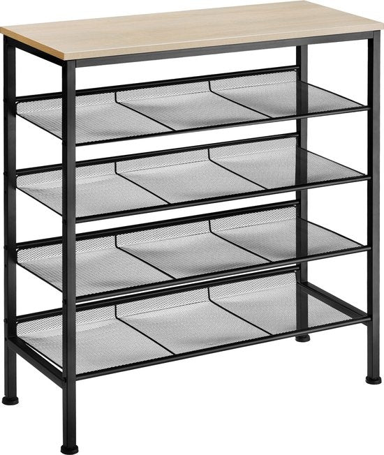 tectake - Schoenenrek Bournemouth industrial light -schoenenopberger - 404280