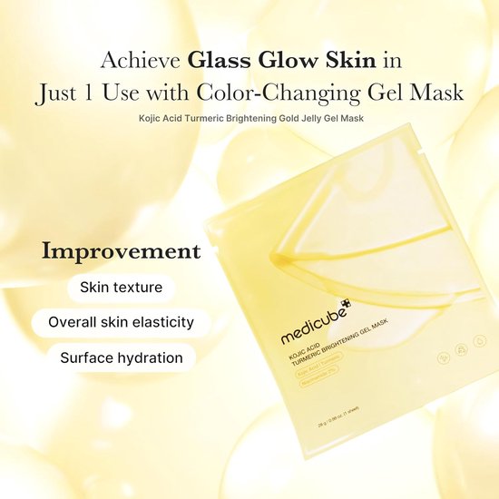 Medicube Kojic Acid & Turmeric Brightening Gel Mask