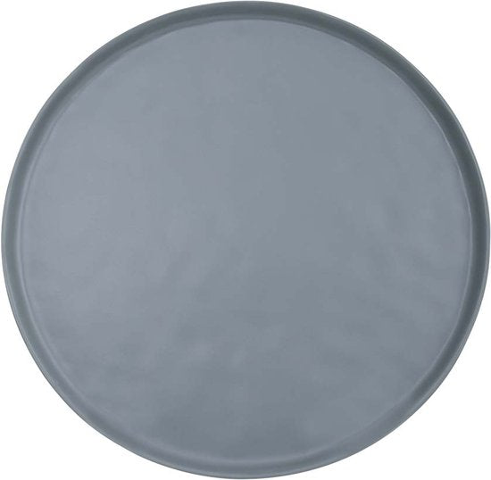 Bo-Camp - Servies - Molvadite - 16 Stuks - Blauw/grijs