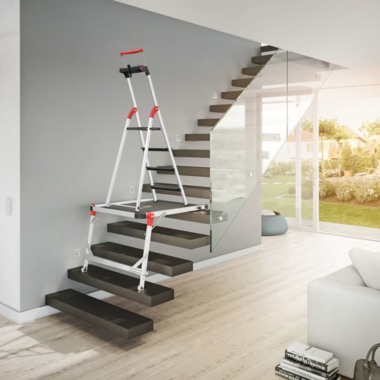 Hailo Platform voor Trappen - Anti Slip - Max. 150 kg -  90 x 57 cm - Hailo TP1