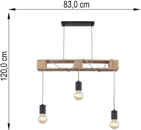 GLOBO 54030-3PH, E27, IP20
