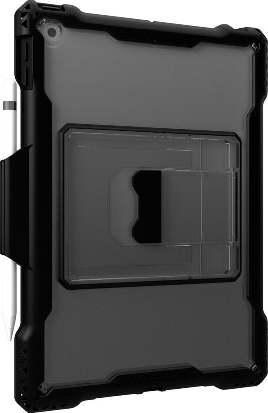 MAXCases Shield Extreme-X Zwart met Pencil / Crayon houder Apple iPad 8 (2020) / iPad 7 (2019)