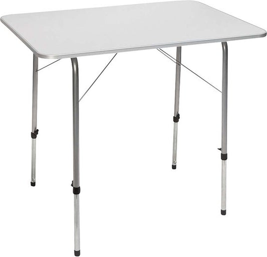 Bo-Camp - Camping tafel - Hoogte verstelbaar - 80x60 cm