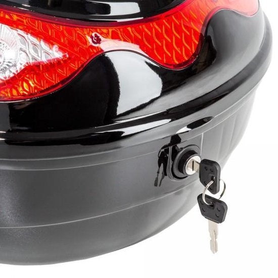 TecTake - motorkoffer, bagagekoffer, scooterkoffer 22 liter - 401630