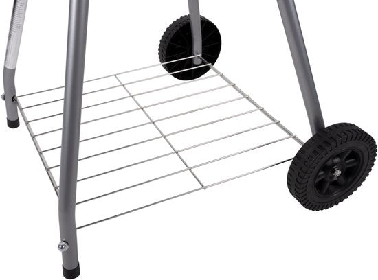 alpina Barbecue - Kogelbarbecue - BBQ - met Deksel - Ø 45 cm - Houtskool