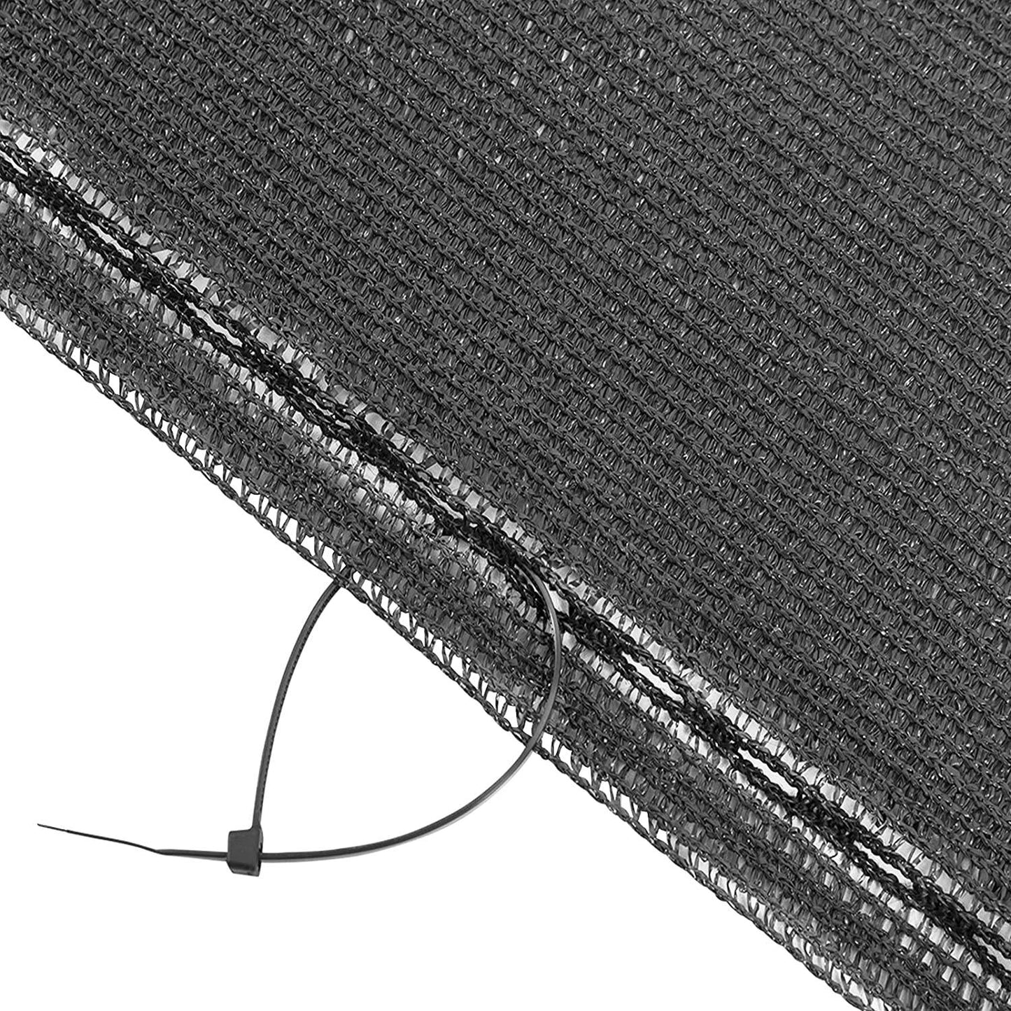 WOLTU Tuinscherm HDPE 180g/m² Anthracite - 1,8 x 15 m
