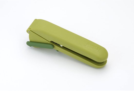 Joseph Joseph CleanForce Knoflookpers – met Reinigingstool – Vaatwasserbestendig – Groen