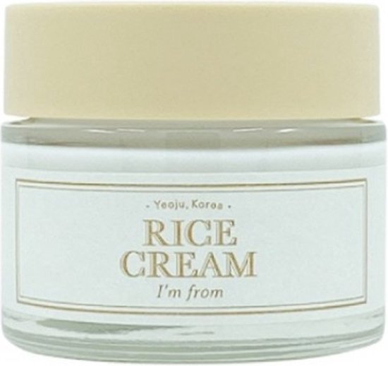 I'm From Rice Cream 50g – Hydraterende Gezichtscrème met Rijst – Voor Droge, Normale & Gecombineerde Huid – Cruelty Free