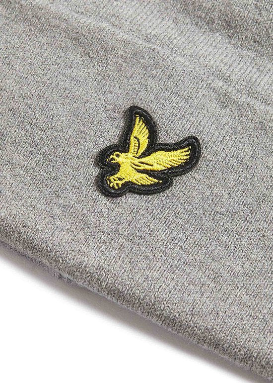 Lyle & Scott Muts Wol Blend Grijs - Maat one size fits all - Heren
