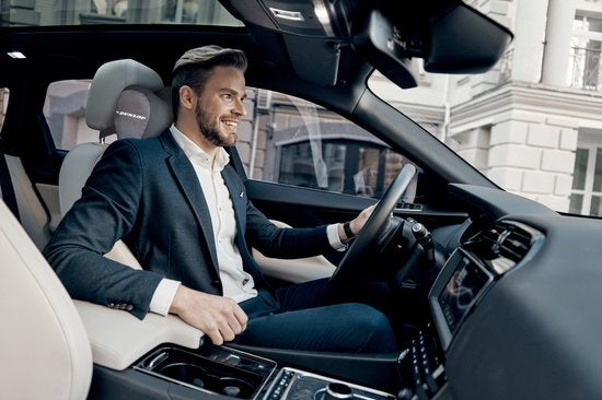 Dunlop Neksteun - Nekkussen Autostoel - 100% Memory Foam - Universele Pasvorm - Zwart