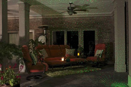Star Shower Motion bewegend laserlichtsysteem met sensor