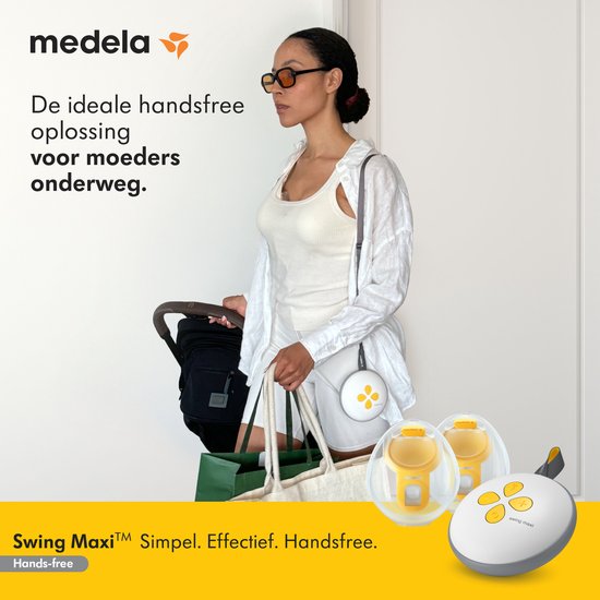 Medela Swing Maxi™ - Handsfree Borstkolf - Dubbele Elektrische Kolf - Comfortabel & Efficiënt