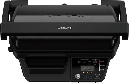 Tefal OptiGrill - GC7P08 - Intelligente grill - Zwart