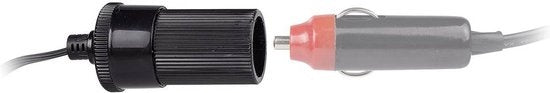 Tristar KB-7985 Omvormer - 12V aansluiting - 100V tot 240V - geschikt voor o.a. Koelboxen - Lang snoer van 1.75 meter - Zwart