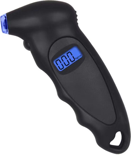 Garpex® Bandenspanningsmeter - Bandendrukmeter - Ingebouwde Zaklamp - Digitaal - Drukmeter