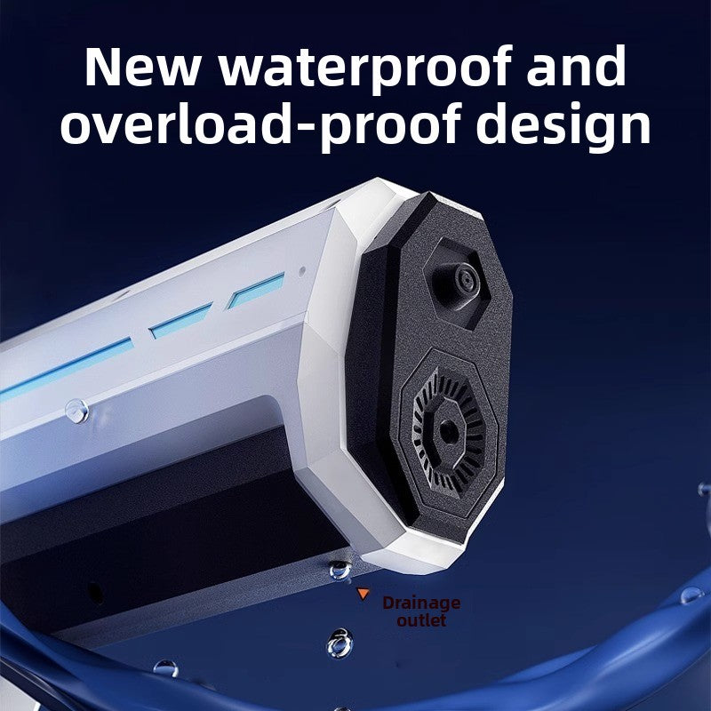 Elektrische waterpistool met automatische afvuurfunctie, lichtversie, blauw