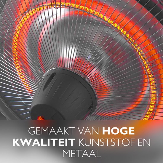 Eurom Partytent heater 1502 - RVS - 1500W