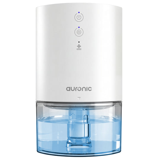 Auronic Luchtontvochtiger Mini XS – 900 ml – 23W – Tot 240 ml per Dag – <40 dB