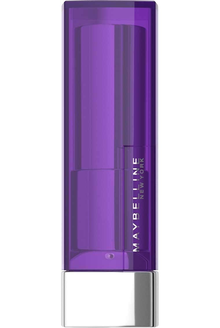 Maybelline Color Sensational Lippenstift - 338 Midnight Plum - Diep Paars - Crèmige Formule met Honingnectar