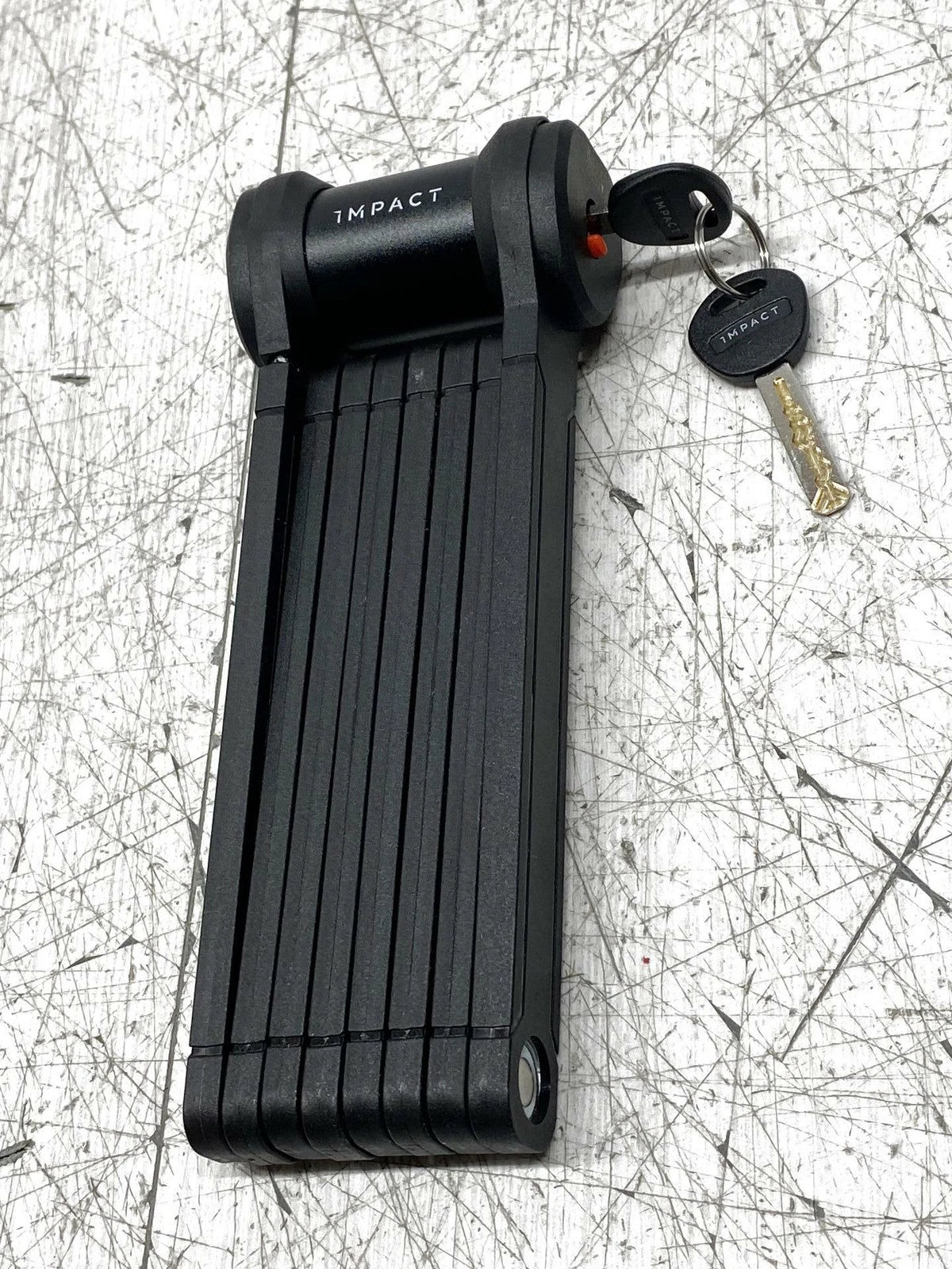FlexLock 15 Vouwslot voor fiets, e-bike, hoog veiligheidsniveau 15-110 cm, met houder, hoge veiligheid dankzij 5-pins precisiecilinder