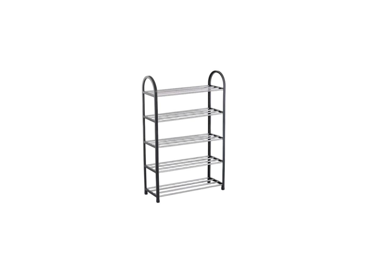 Herzberg Schoenenrek - 5 Niveaus - Grijs - 80 x 30 x 90 cm