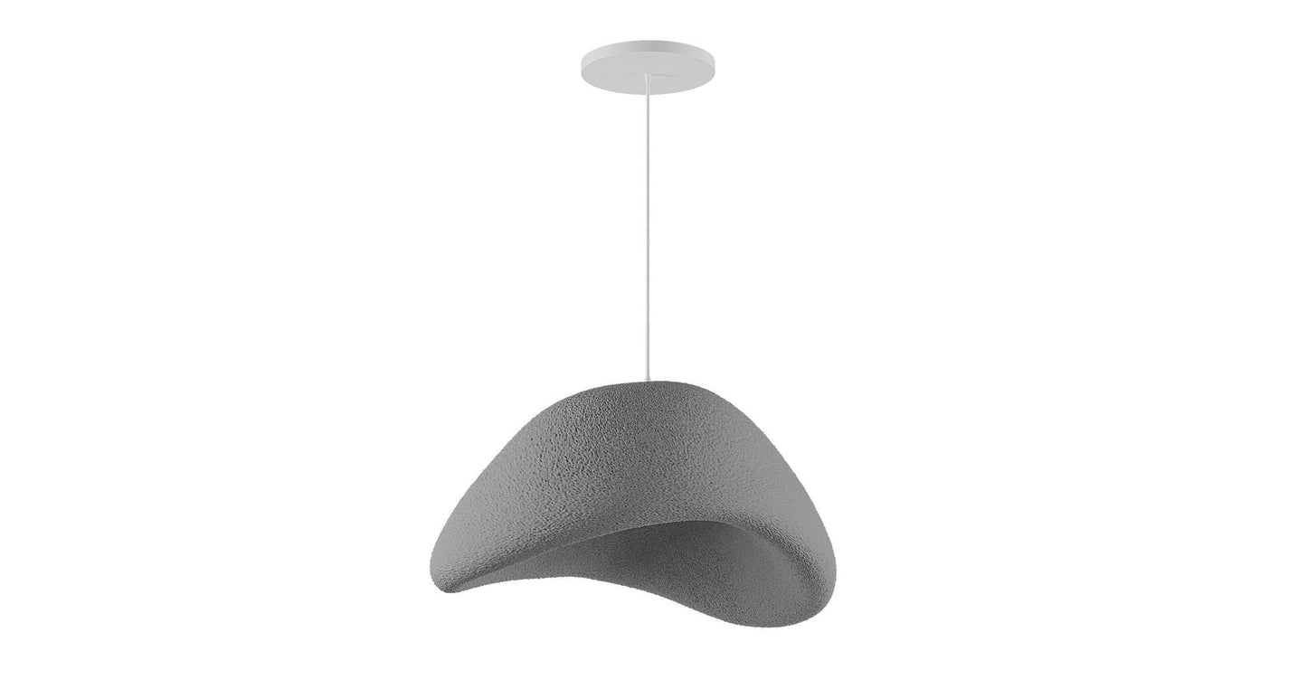 Wabi Loom - Wabi Sabi Nomu Plafondlamp - Betonlook - Concrete Grey - Ø 50 cm