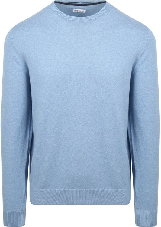 McGregor Trui Merinowol Ice Blauw - Maat XXL - Heren - Pullovers