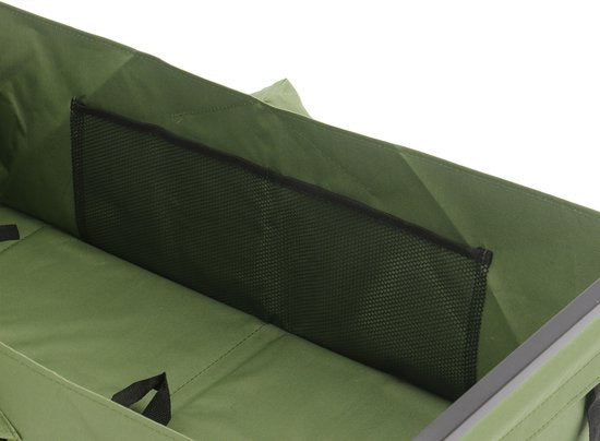 AXI AB131 Opvouwbare Bolderwagen – Groen – Met Trekstang, Remmen en Hoes – 100 kg Draagvermogen – Eenvoudig mee te nemen - Metaal
