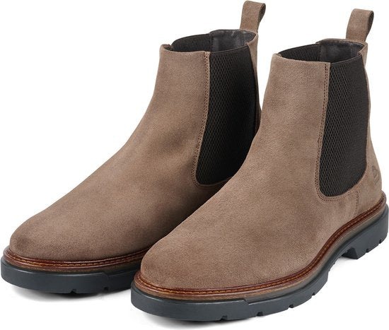 Bullboxer - Chelsea Boot - Heren - Taupe - Laarzen - Maat 45