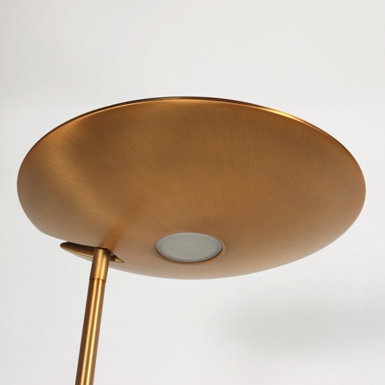 Vloerlamp Daphne 2 4602BR - bronzen metaal, draaibaar en kantelbaar, met instelbare LED - Steinhauer