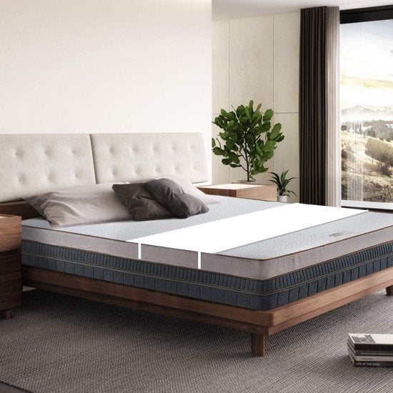 Matraswig Bedbinder Liefdesbrug - Matraswiggen werkt naad weg tussen twee bedden - Matras Binder Lovebridge - Bedbinders EarKings