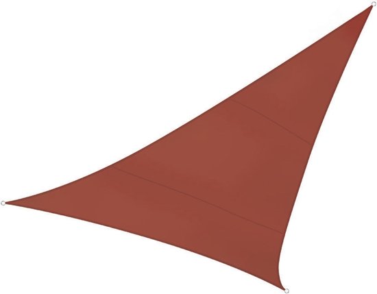 Perel Schaduwdoek - Polyester - UV-beschermend & Waterdicht - 5x5x5m - Terracotta