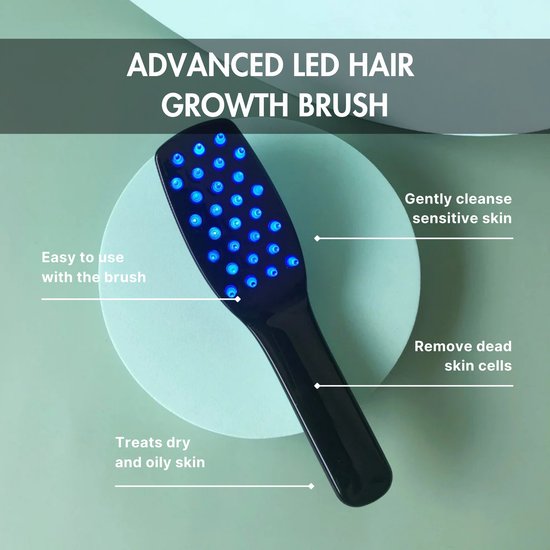 ErthSkin London LED Haargroeiborstel