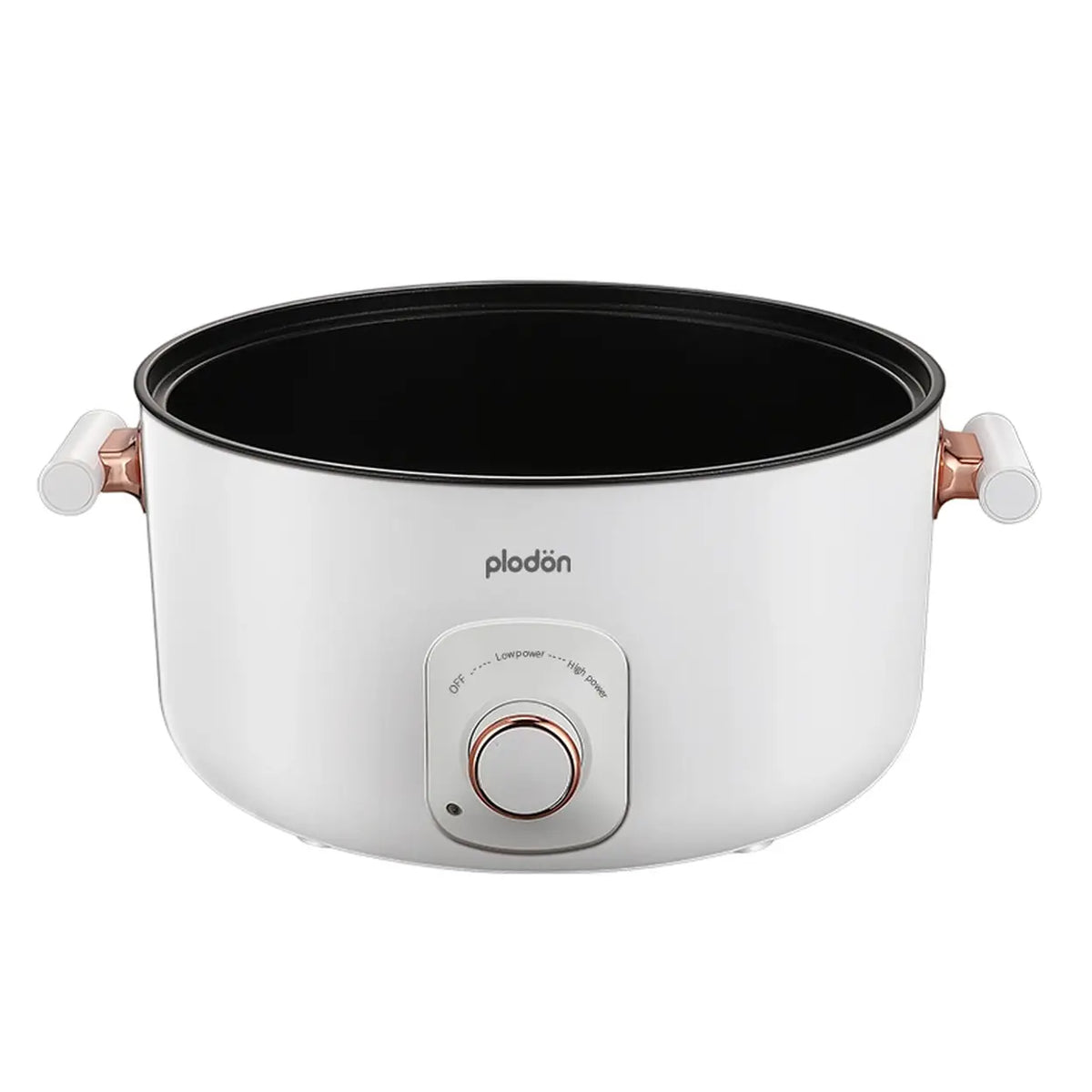 Plodon Elektrische Hotpot 5L met Stoominzet – 1200W – 2 Warmtestanden – Anti-aanbaklaag