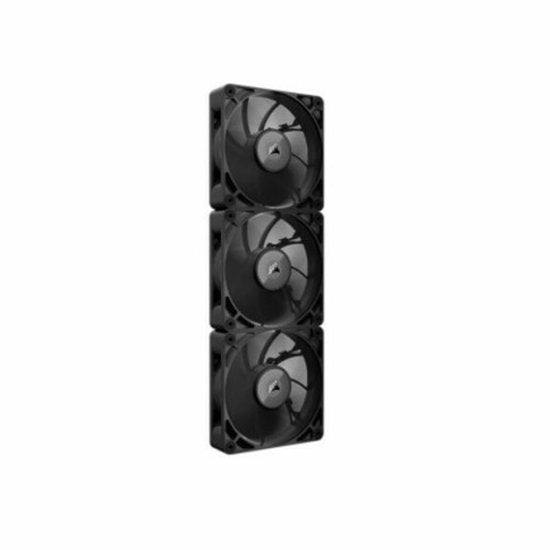 Corsair iCUE LINK RX120 MAX PWM Thick Fans Starter Kit - Ventilatorhuis 3-pack - 120mm - 71.28 cfm - 400 - 2000 rpm - 10 - 29.5 dBA - Incl. iCUE LINK System Hub - zwart
